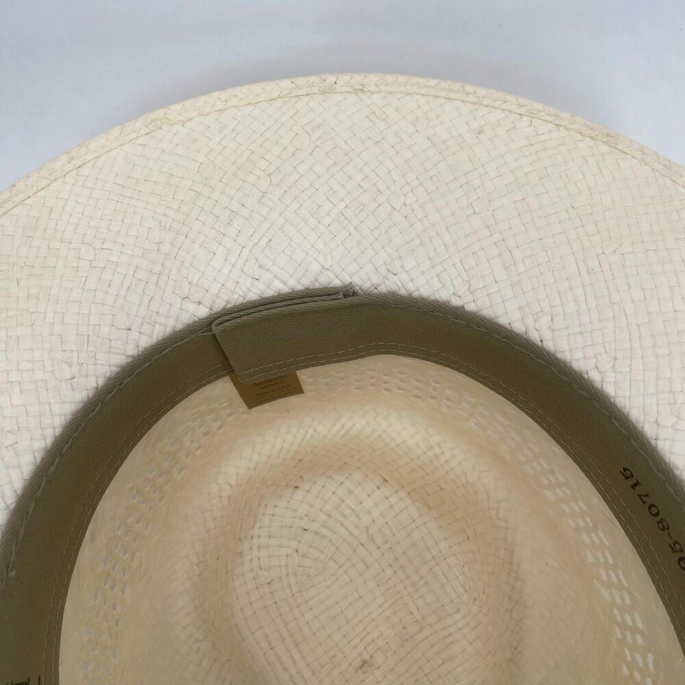 PENDLETON Straw Hat Medium Panama Style Vintage M… - image 2
